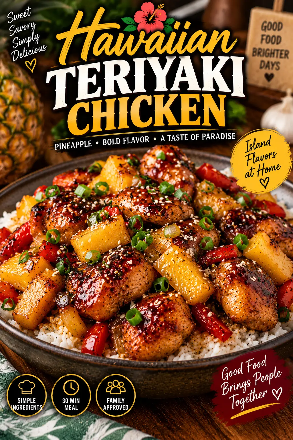 Hawaiian Teriyaki Chicken