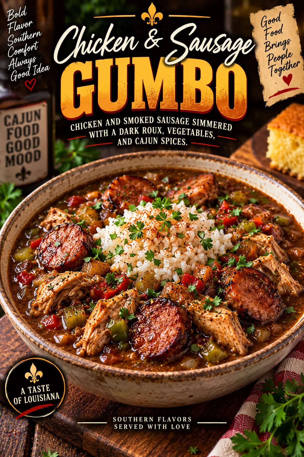 Chicken & Sausage Gumbo