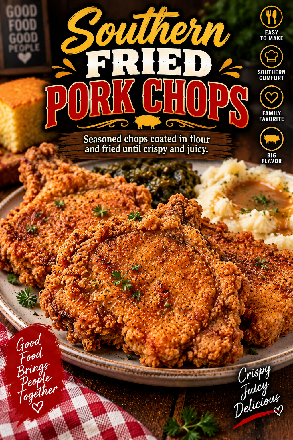 Southern Fried Pork Chops