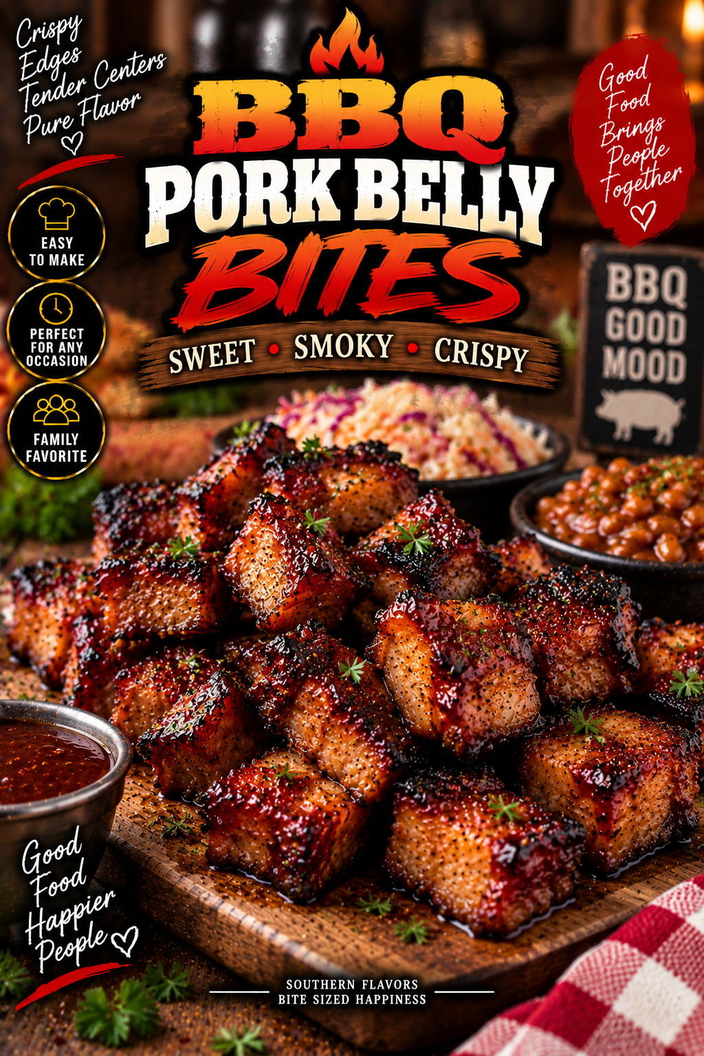 BBQ Pork Belly Bites