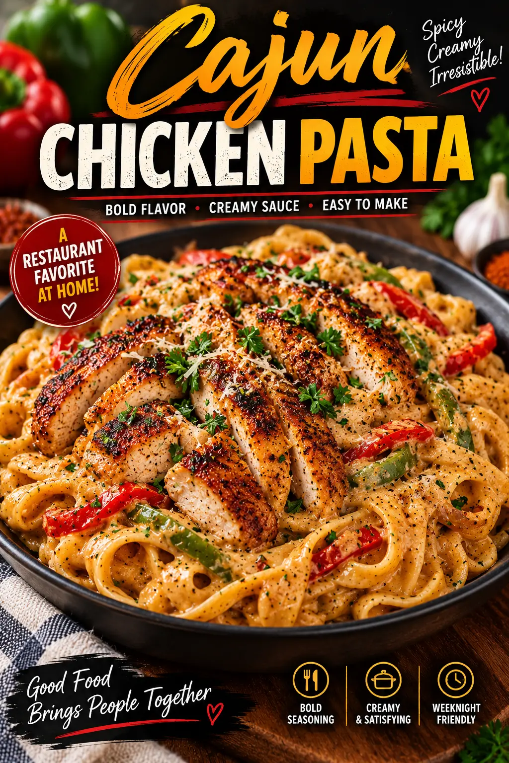 Cajun Chicken Pasta