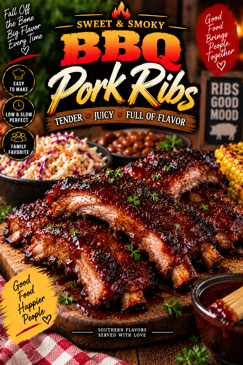 Sweet & Smoky BBQ Pork Ribs