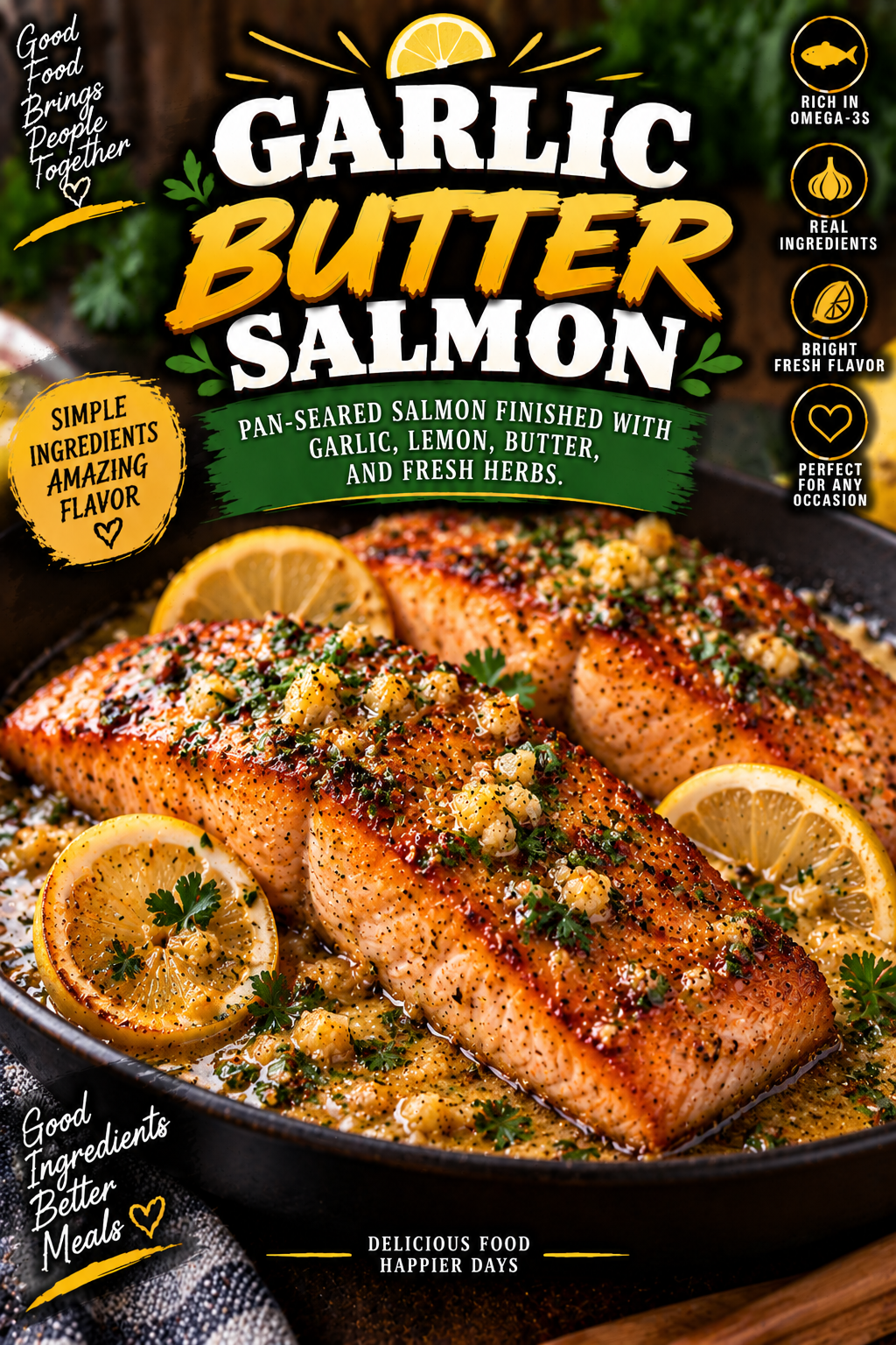 Garlic Butter Salmon
