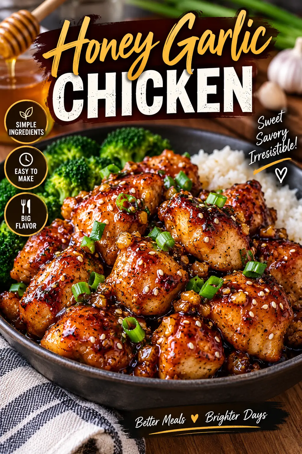 Honey Garlic Chicken