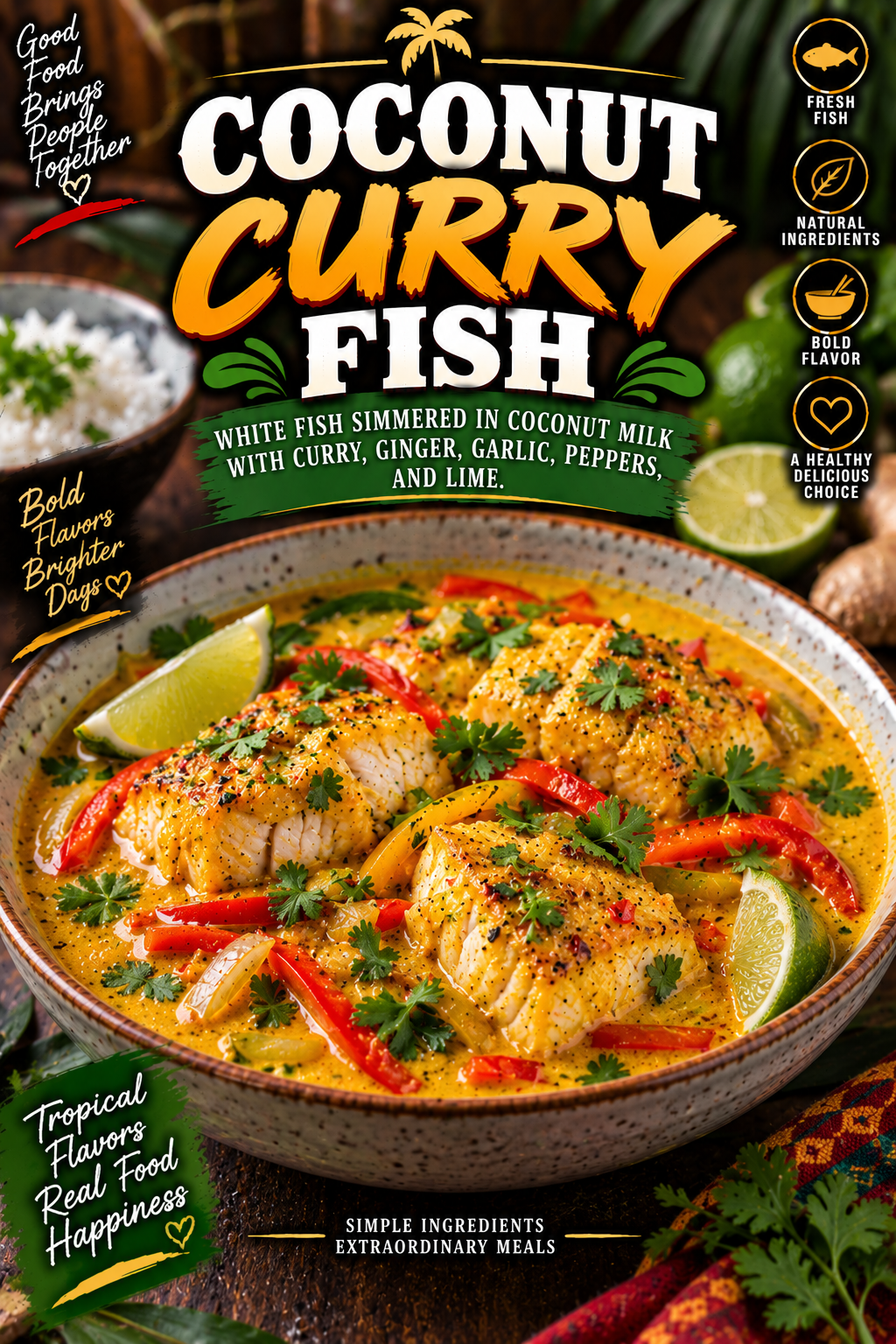 Coconut Curry Fish