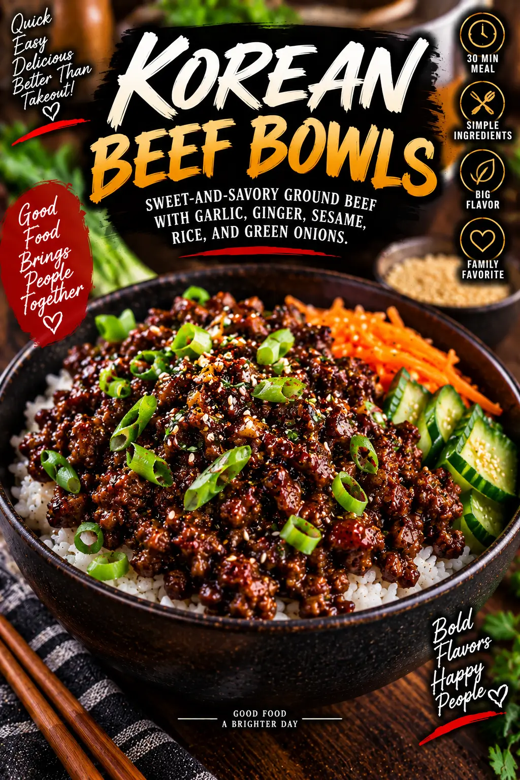 Korean Beef Bowls